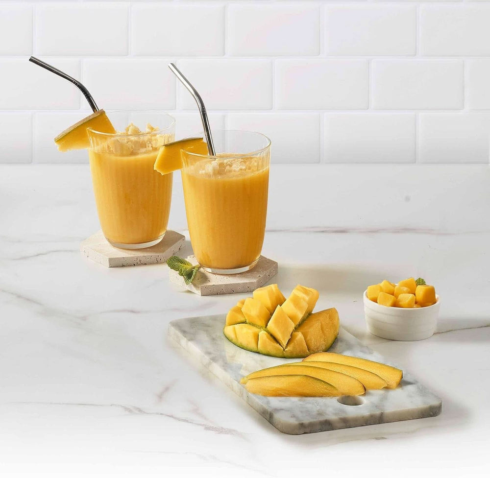 Batidora con base Ufesa White Gold, 1500W Leistung, 1,5L Glaskrug, Geschwindigkeitsregler Mit Led-Licht, Ice Crusher, 6 Herausnehmbare Edelstahlklingen, 2 Geschwindigkeiten + TURBO Mother and Child Naty Shop