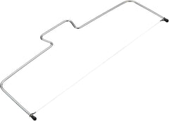 KitchenCraft Sweetly Does It - Nivelator pentru tort, sârmă pentru tăiat straturi, accesoriu de copt din oțel carbon, 4 cm, argintiu