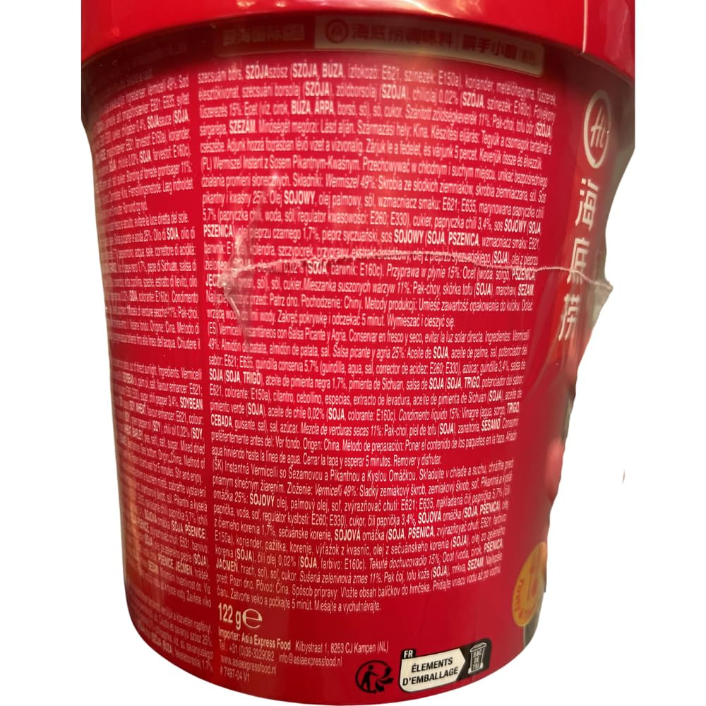 - Instantreisnudeln Picante y Agrio - (1 X 122 G)