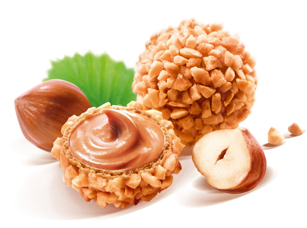 GiOTTO – especialidad de pastelería preparada según una receta italiana original – corteza de oblea, relleno de crema de leche y avellanas y glaseado de trozos de avellana – 10 x 21,5 g