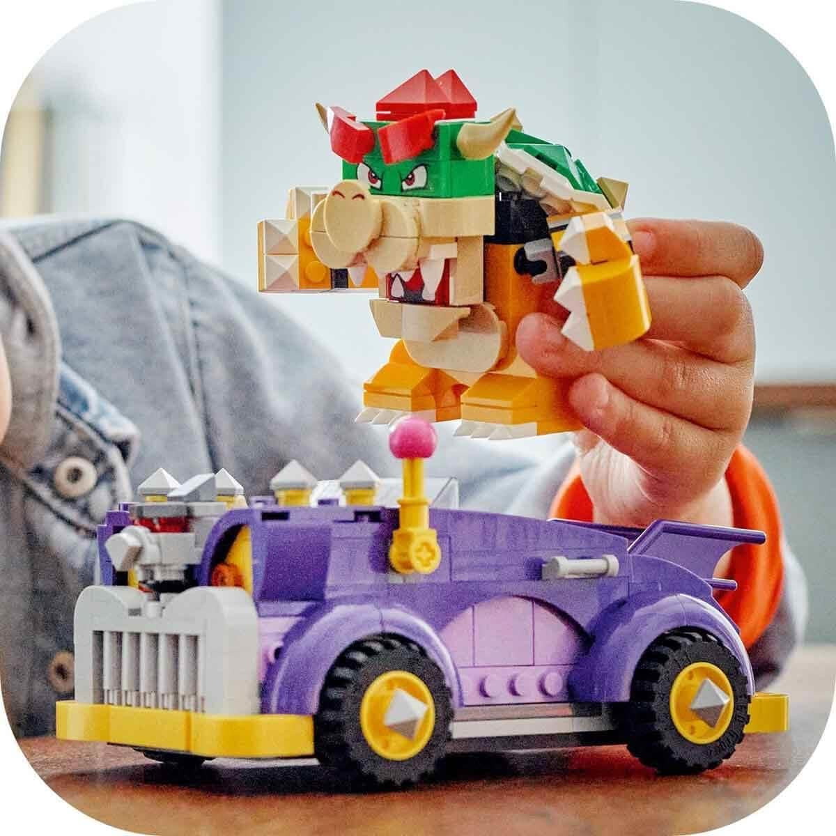 LEGO Super Mario Set de expansión Monster Cart de Bowser Coche de juguete Bowser para niños y niñas Set de un solo personaje Regalo para jugadores para niños de 8 años 71431 Juegos de construcción Besuche den LEGO-Store