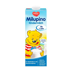 Milupa Milupino Leche de crecimiento lista para beber (6x1L), a partir de 1 año, para niños pequeños en fase de crecimiento