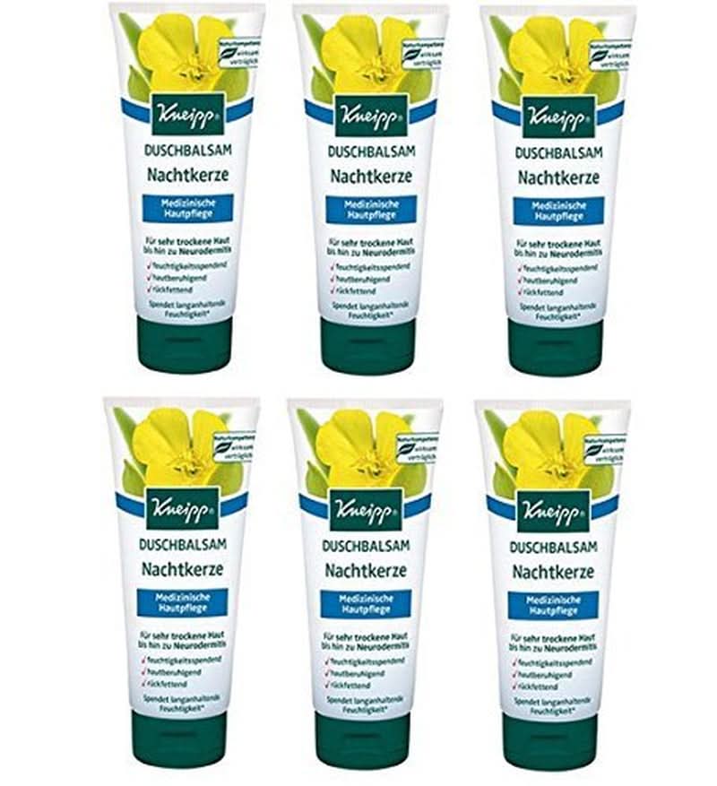 Kneipp, Acondicionador de ducha, 200 ml Ducha y baño Naty Shop 6 unidades x 200 ml Naranja