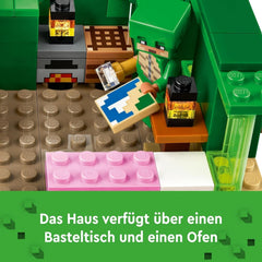 LEGO Minecraft The Turtle Beach House Casa de juguete con accesorios para niñas y niños a partir de 8 años, set con animales y personajes del videojuego, regalo para gamers 21254 Juegos de construcción Besuche den LEGO-Store