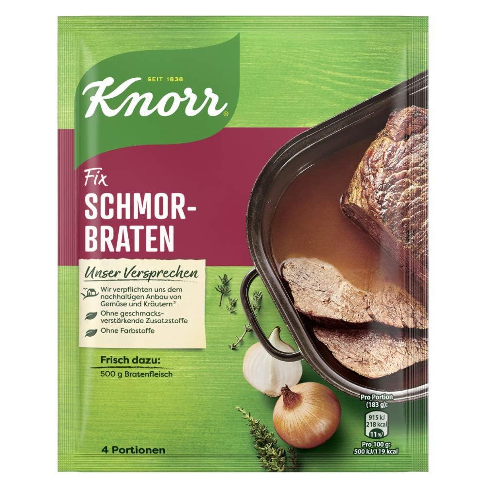 Medallones Knorr Fix Pfeffer-Rahm 3 porciones (1 x 35 g) | 35 gramos (1 paquete)