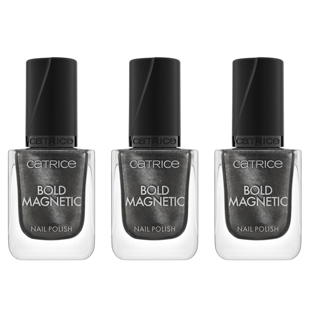Esmalte de uñas magnético Catrice Bold, núm. 030, dorado, metálico, vegano, sin microplásticos, sin fragancia, sin parabenos, 1 paquete (10,5 ml)