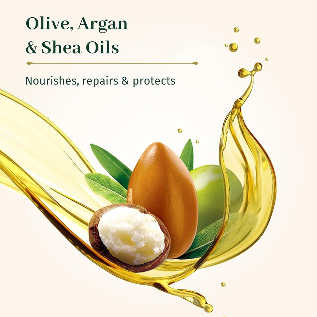 - Spray de descurcare, îngrijire, fără clătire și silicon, uleiuri de măsline, shea & argan, descurcă, repară și hrănește - păr uscat și deteriorat - 150 ml Produse pentru descurcarea părului Naty Shop