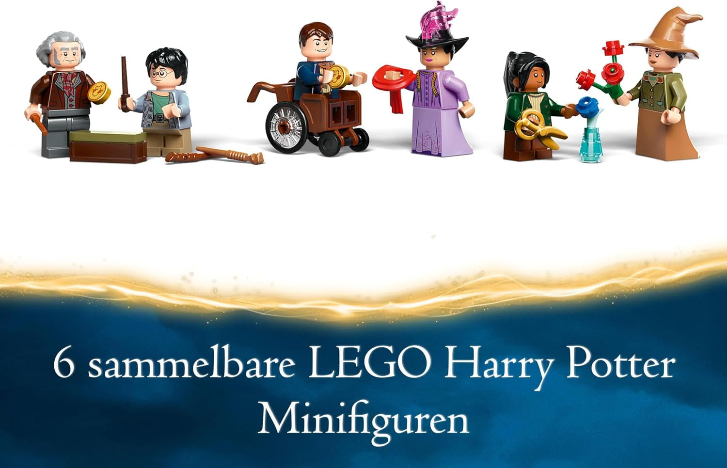 LEGO Harry Potter Trajes de Ollivanders y Madam Malkin, Tierras del Callejón Diagon, Juego para niños, Juguetes mágicos, Regalos de fantasía para niñas, niños y fanáticos a partir de 8 años 76439 Juegos de construcción Besuche den LEGO-Store