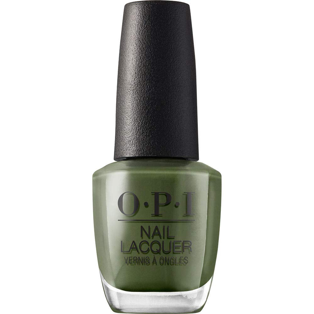 OPI Nail Lacquer en tonos de azul y verde - Esmalte de uñas de secado rápido, resistente a las astillas y de larga duración - dura hasta 7 días - con cepillo extra ancho ProWide