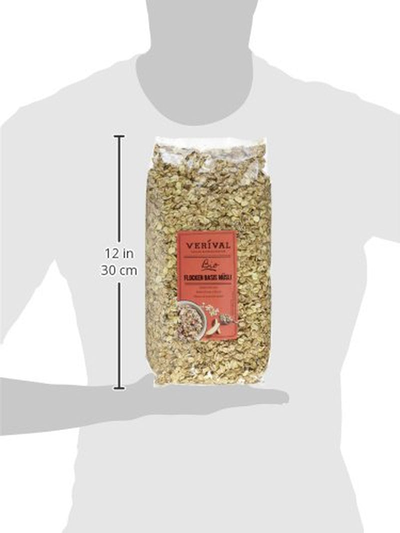 Base de muesli Verival Flakes - Orgánico, paquete de 6 (6 x 1 kg)