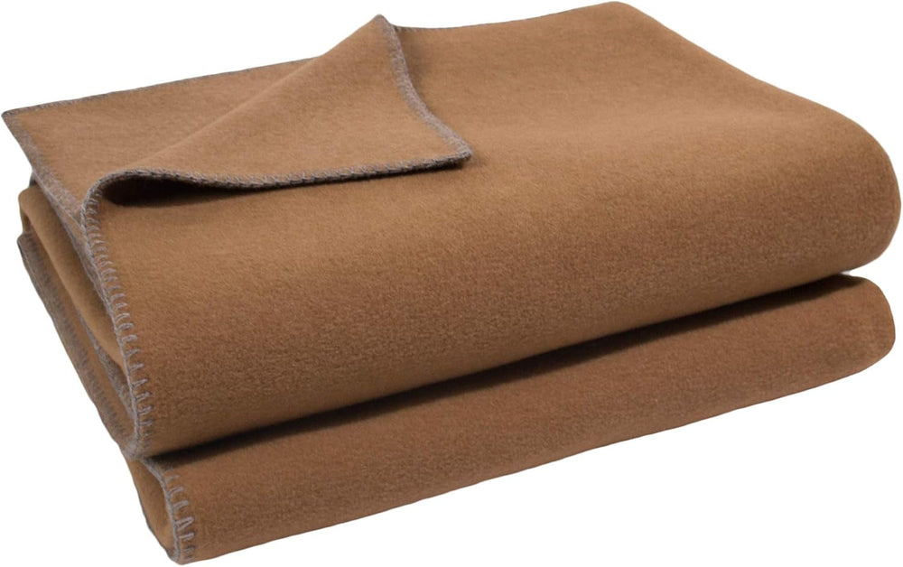 Manta Zoeppritz en color: Rojo, 65% Poliéster, 35% Viscosa, Medidas: 160X200 Cm, 103291-235-160X200 Zoeppritz Camas y Fundas Desde 1828 815 Sahara 160X200 Cm