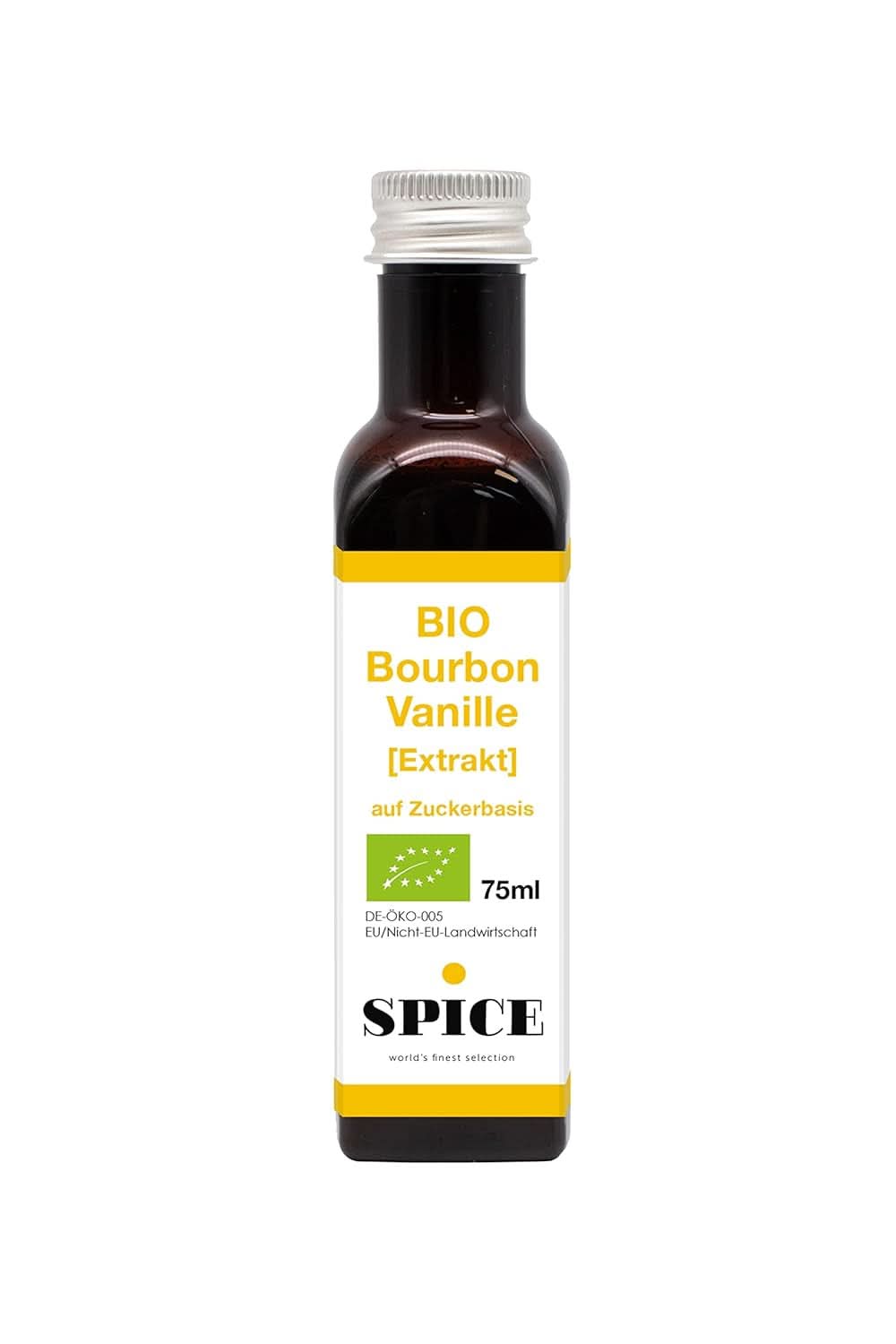 SPICE BIO extracto de vainilla Bourbon, 75 ml Aromas Naty Shop