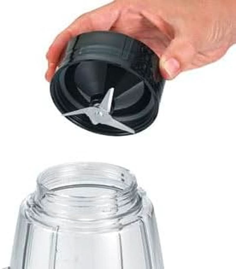 SEVERIN Batidora con base con 1,5 L Mixbehälter Aus Tritan, Batidora con 2 cosas y función de pulso, Leistungsstarker Küchenmixer Mit Edelstahlmesser, 600 W, Negro, SM 3707 Cocina Naty Shop