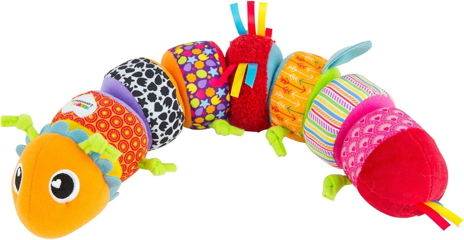 LAMAZE Octivity Time Baby Jucărie senzorială, bebeluș moale pentru joacă și descoperire, Octopus Toddler potrivit de la 6 luni, băieți și fete de peste 1 an Jucarii Bebe Naty Shop Puzzle omidă moale