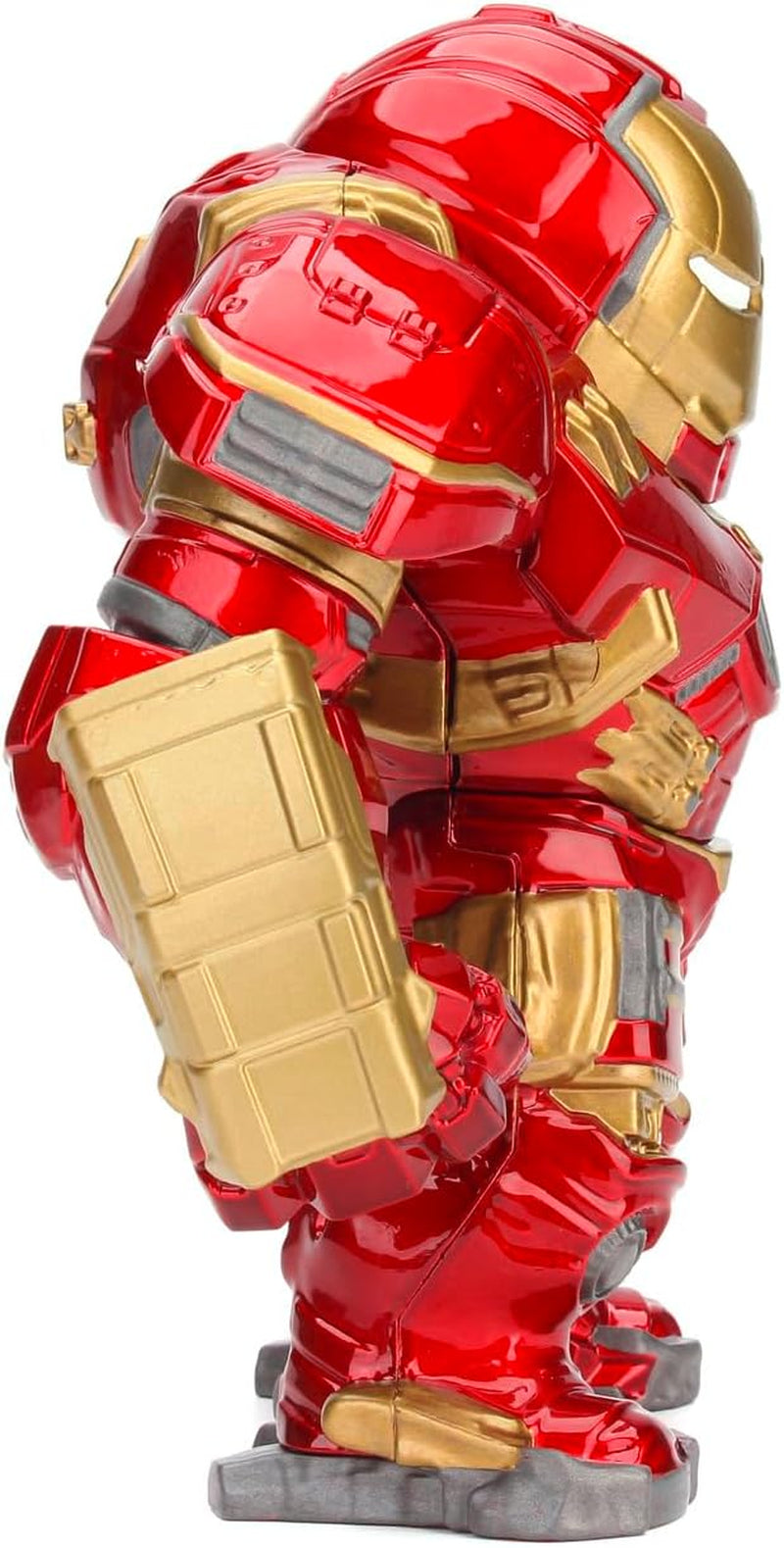 Jada Toys Marvel Figura Hulkbuster & Ironman, Casco Abierto y Cerrado, Figuras Coleccionables, Set, Die-Cast, Rojo, Tamaño: 6 pulgadas Hulkbuster y 2 pulgadas Ironman Figuras de acción Naty Shop