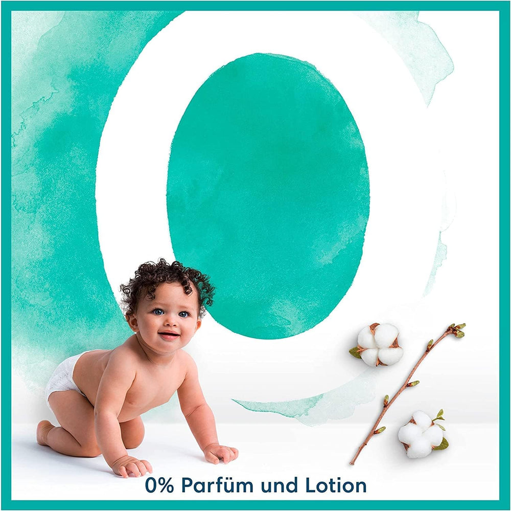 Juego de Pañales para Bebé Harmonie Talla 2 (4-8 kg, 240 Piezas) CAJA MENSUAL y Caja de Toallitas Húmedas para Bebé Harmonie Aqua 720 Toallitas (15 x 48), Baby Essentials