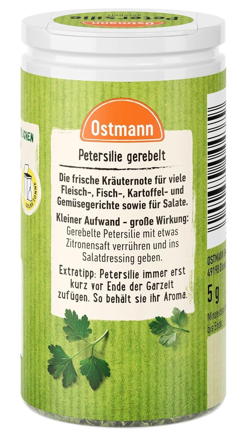 Ostmann - Perejil, 5 gramos Condimentos Naty Shop