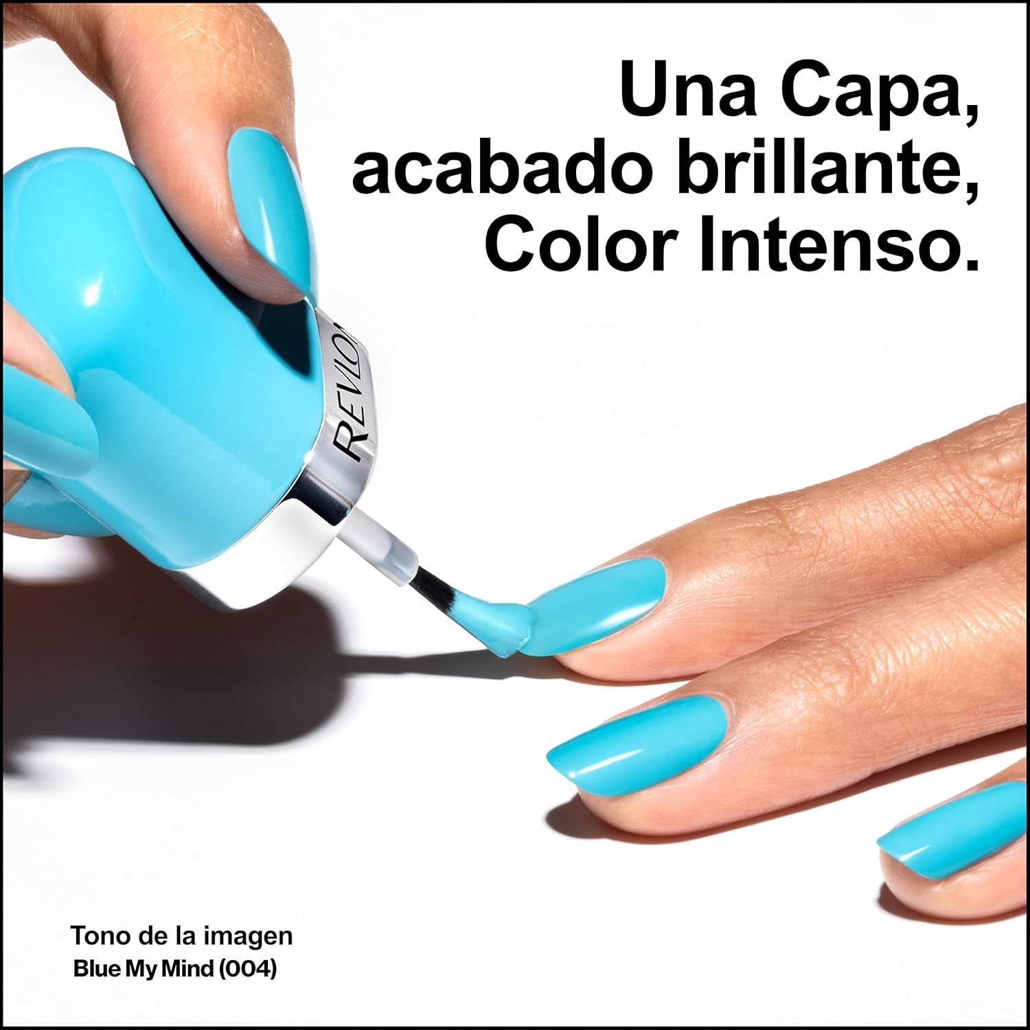 Revlon Ultra HD Snap Esmalte de uñas Fórmula vegana de larga duración Secado rápido Una capa Color de cobertura total (8 ml) Hot Stuff (007) Unisex