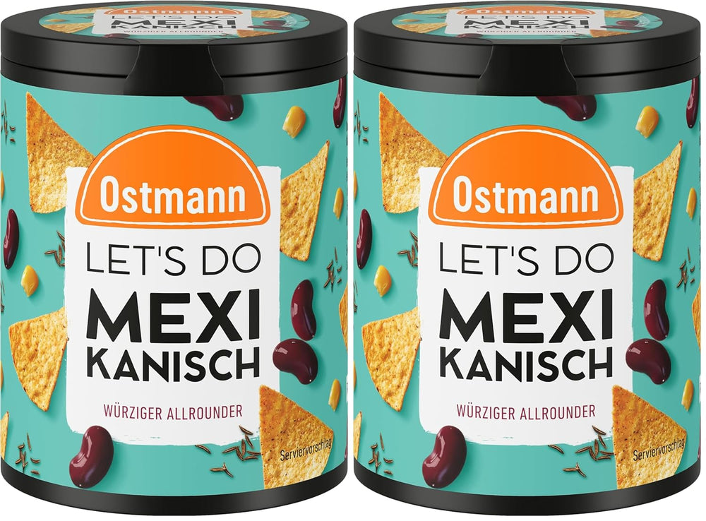 Ostmann Gewürze - Let's Do Fisch Allrounder | Gewürzsalz für Bratfisch, Flammlachs und Meeresfrüchte | Würziger Allrounder con Mostaza, Limón y Eneldo | 85 g en barra de reciclaje Metalldose