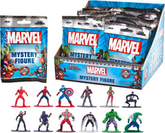 Jada Toys 253221016 - Blind Pack Marvel Nanofigures - Figuras coleccionables Marvel de metal en Blind Pack, 4cm, 3 años en adelante, Selección aleatoria, Figuras de acción negras Naty Shop L