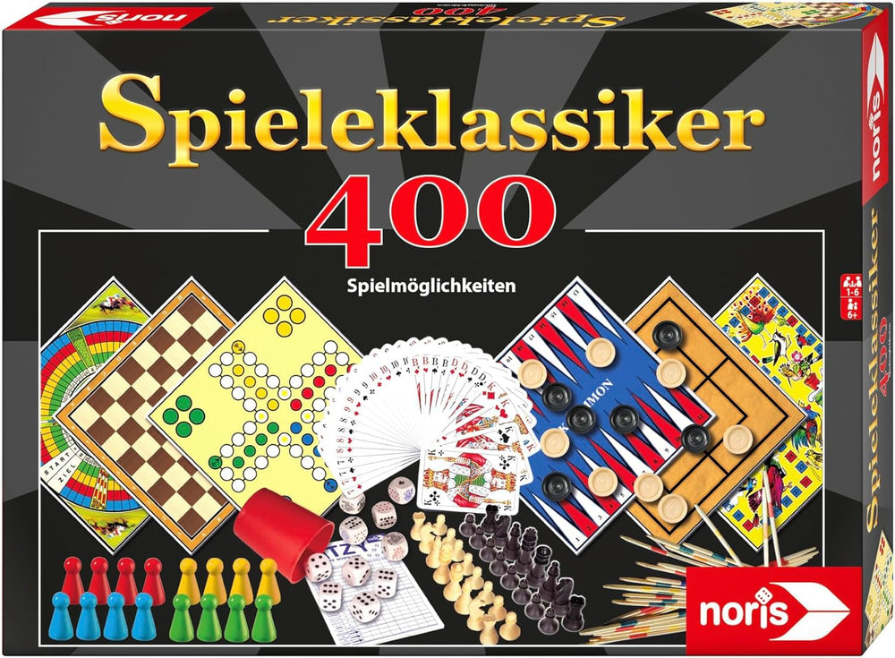 Juegos clásicos de Noris 606111688 con 400 opciones de juego