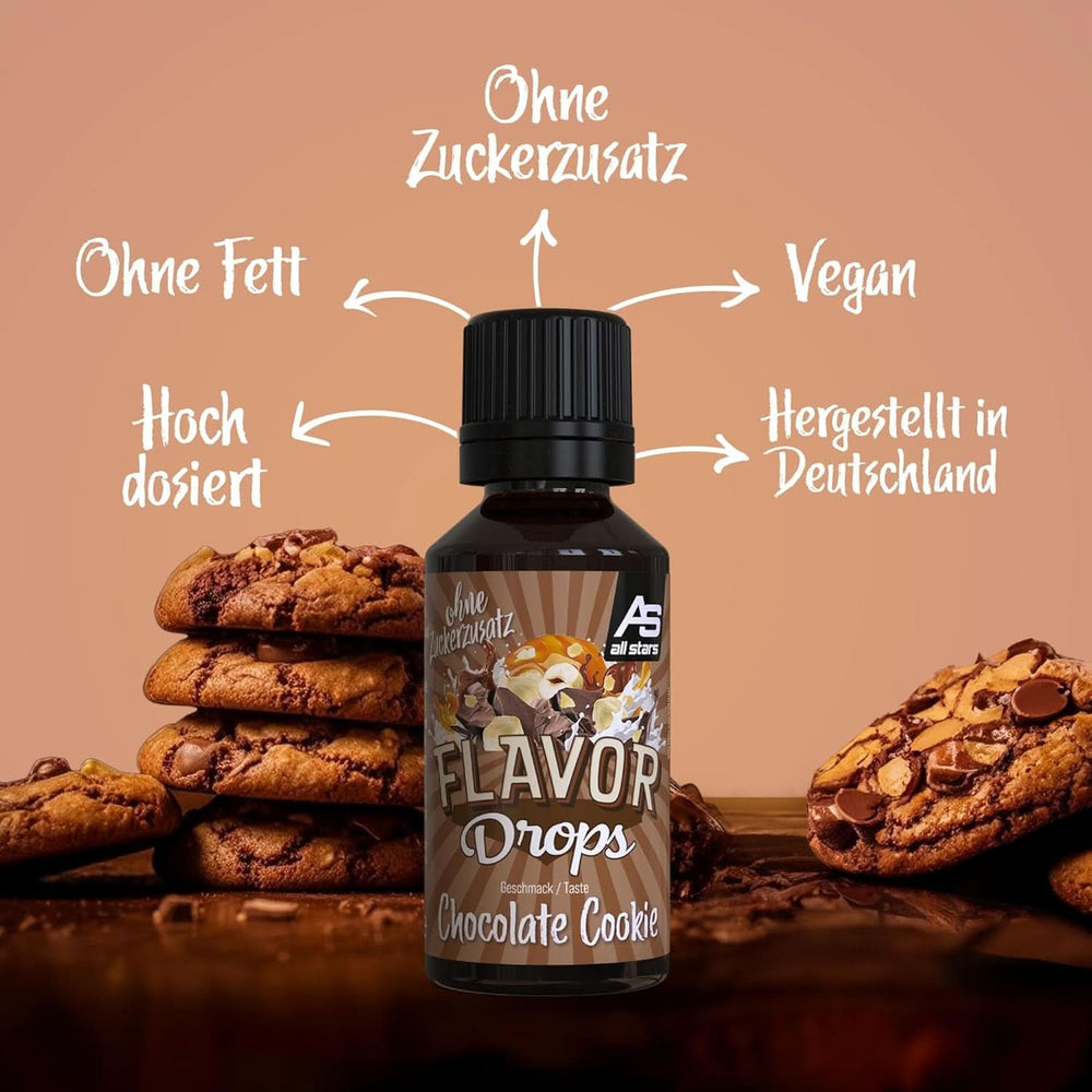 ALL STARS Flavour Drops, Gotas aromatizadas sin azúcares añadidos y sin calorías - Dulzor y sabor para alimentos, 30 ml Edulcorantes Naty Shop