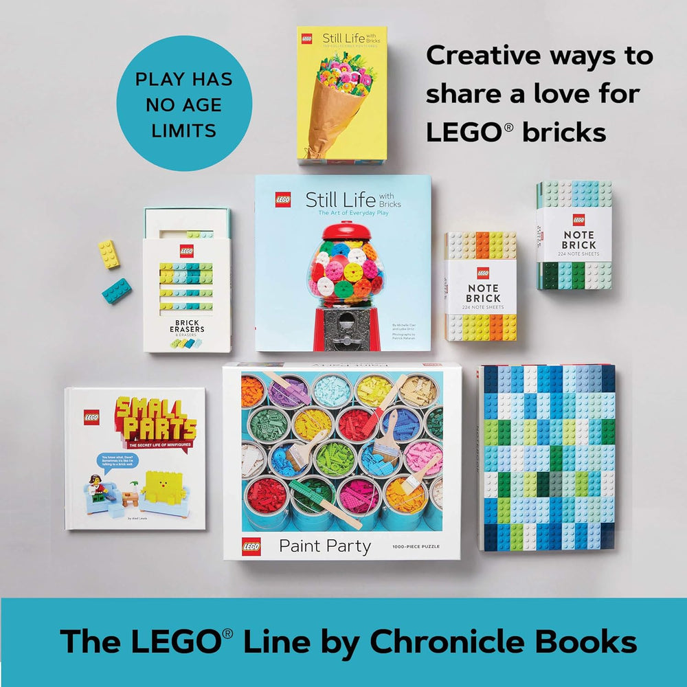Ladrillo de notas LEGO® (azul-verde): 224 hojas de notas (LEGO x Chronicle Books)