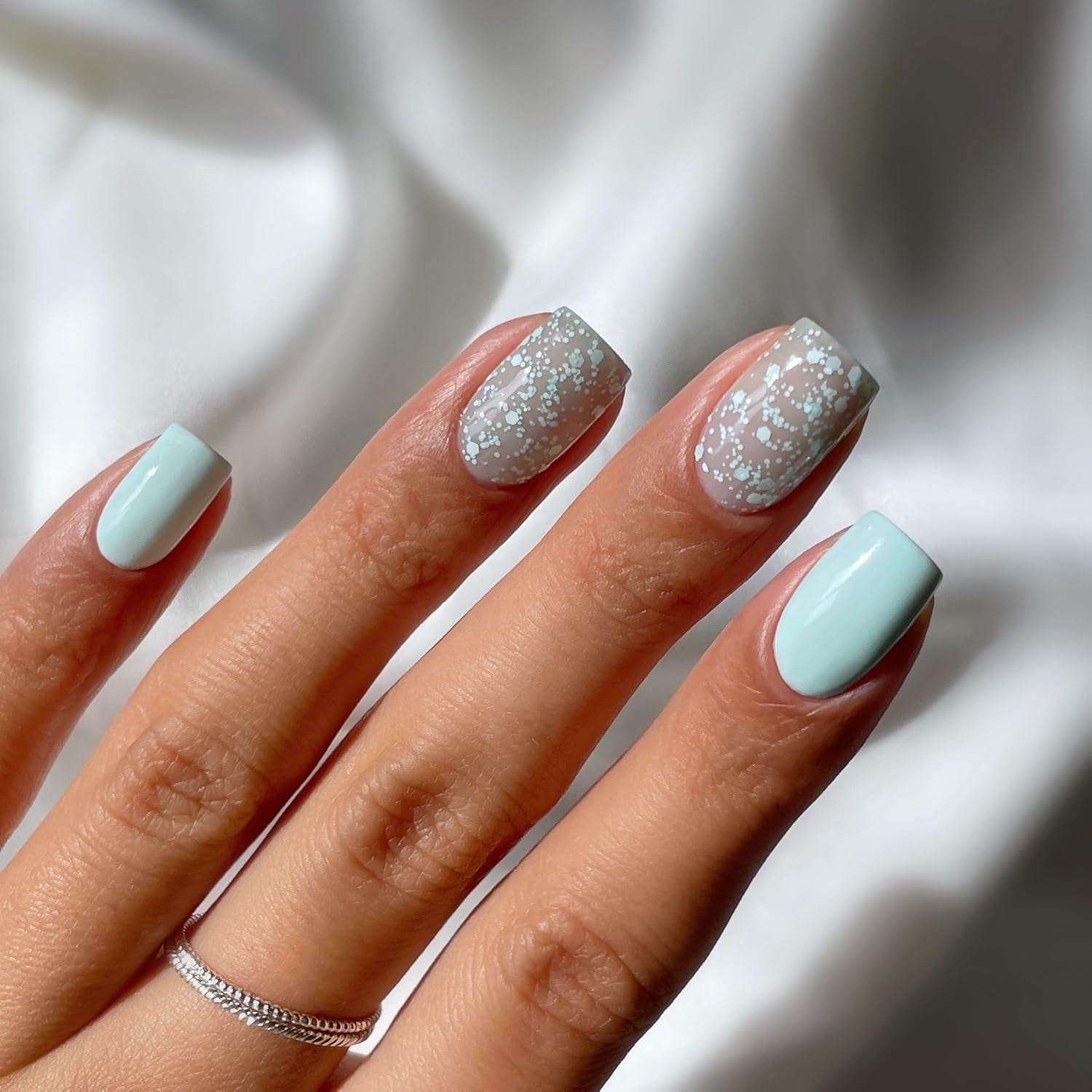 Esmalte de Uñas UV Semilac Hybrid 495 Mint Glacier 7 ml