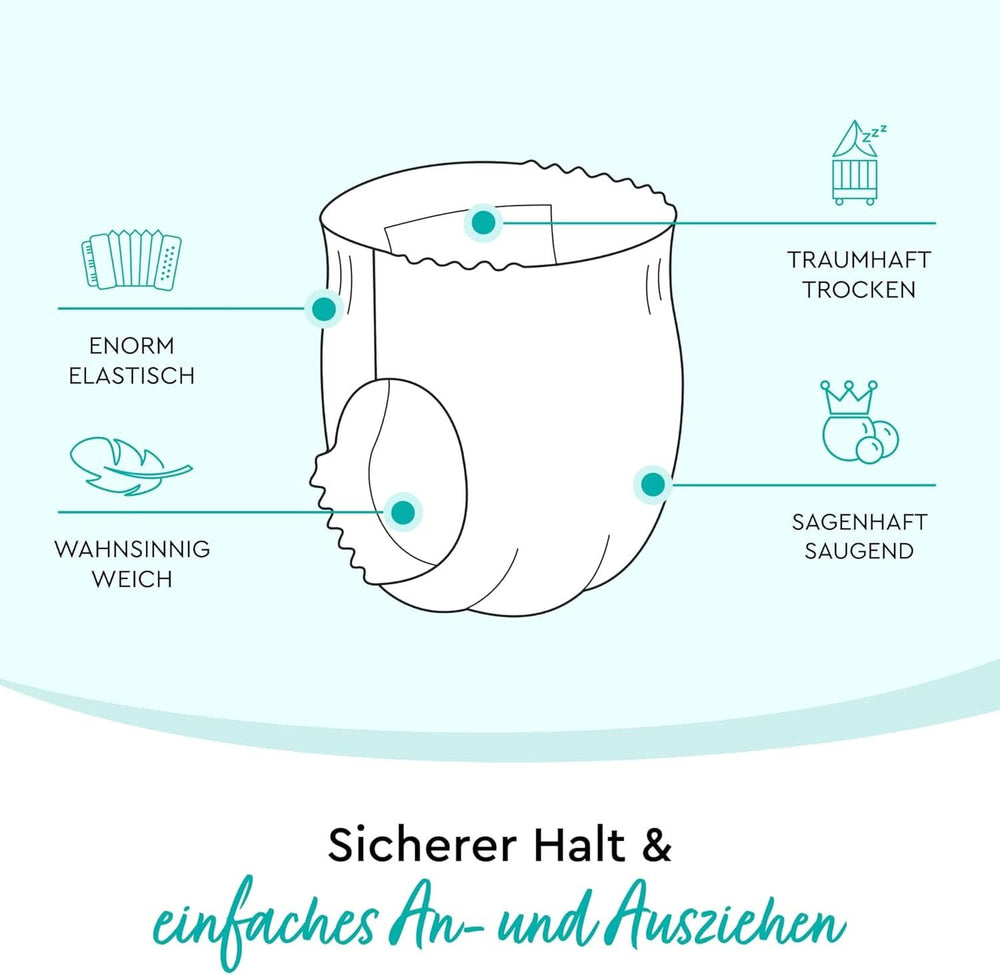 Pantaloni LILLYDOO prietenosi cu pielea, cutie lunara Mama si Copilul Naty Shop