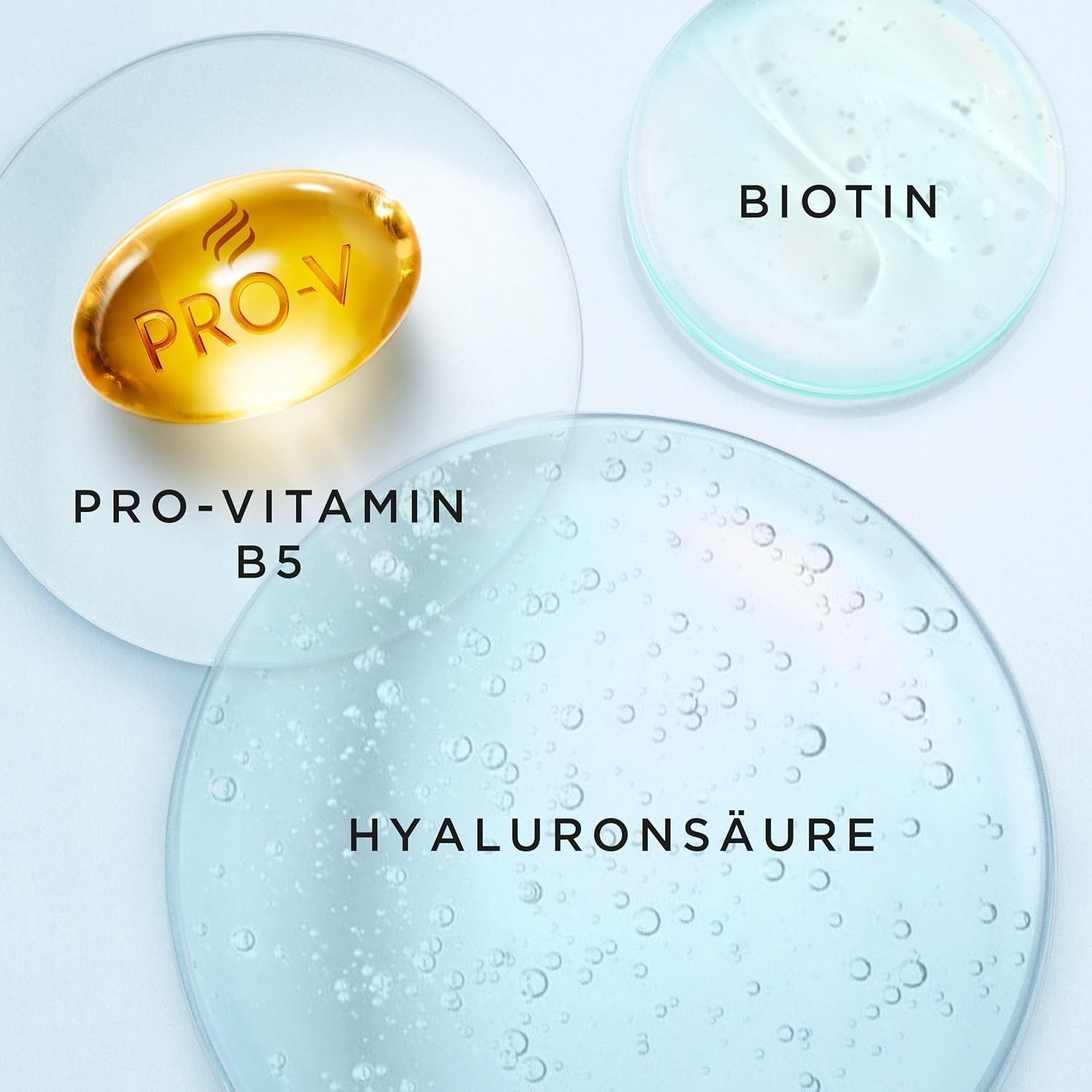 Pantene Pro-V Hydra Glow Champú hidratante con biotina para cabello seco y dañado Pantene Shower & Bath