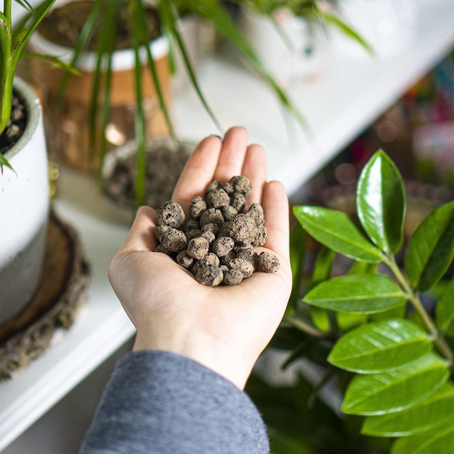 Brownin 749950 Keramsit - arcilla expandida 4 L, 10-20 mm, marrón