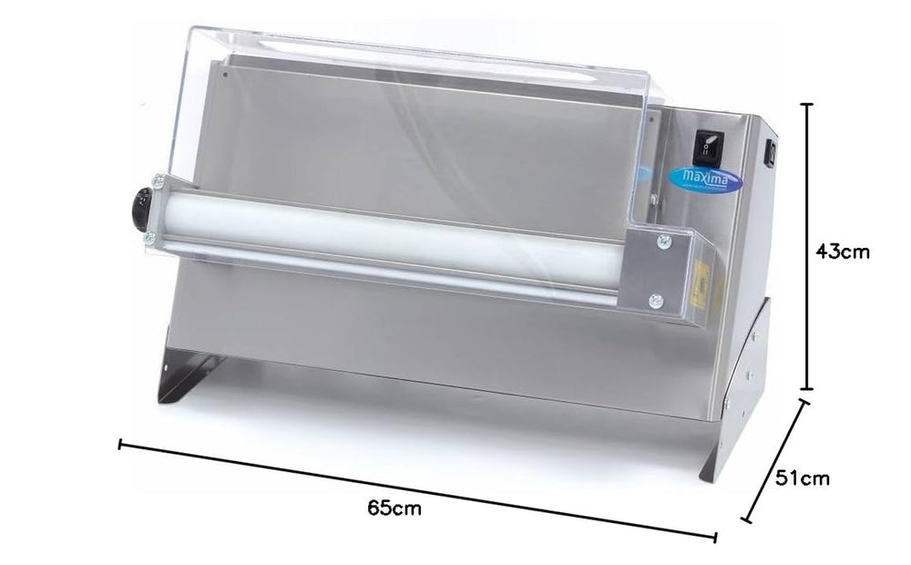 Rodillo para fondant Maxima Gastro - Ø45 cm - Einzelwalze - Verstellbare Dicke
