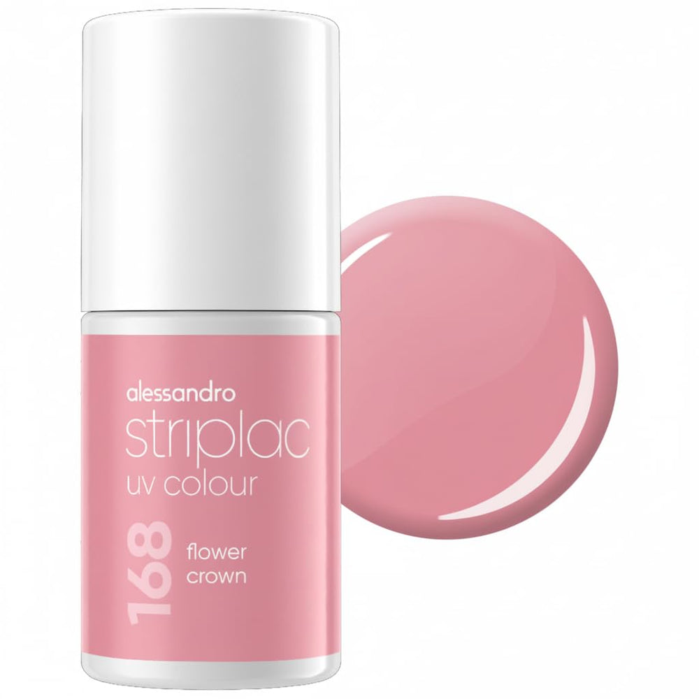 Esmalte de uñas UV Alessandro Striplac White Honeymoon - Delicado y duradero - Fácil eliminación gracias a la tecnología de eliminación - Vegano y libre de crueldad animal - 8 ml