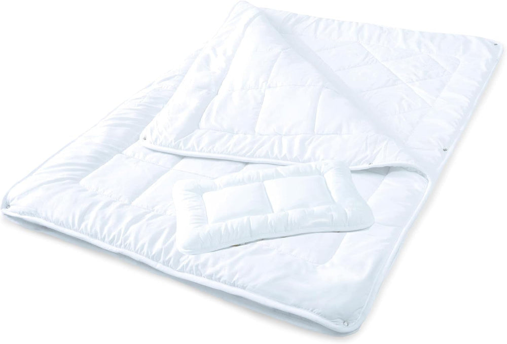 Aqua-Textil Juego Soft Touch Infantil Edredón 100 X 135 Cm 250G Y 350G con Almohada 40 X 60 Cm Edredón 150G 4 Estaciones Climatizador Oeko-Tex Edredones y Edredones Naty Shop 100X135 Cm + 1X 40X60 Cm 4 Estaciones