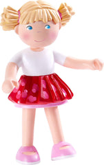 HABA 306169 - Little Friends Verena, Păpuși flexibile și animale de la 3 ani, colorate