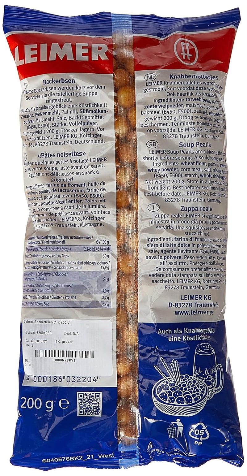 Leimer Bäckerbsen (1 x 200 g)