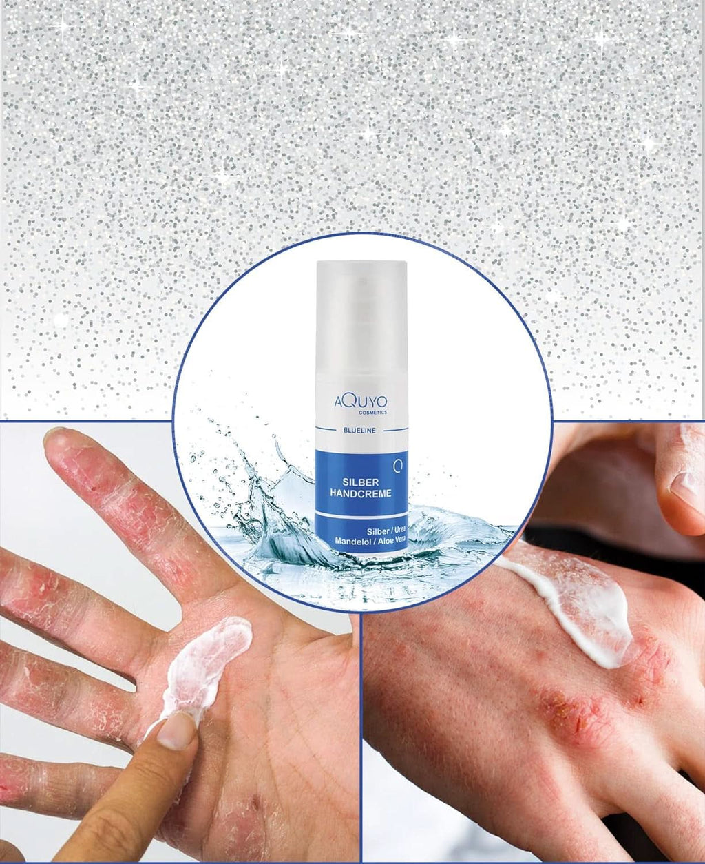 Blueline Silver Hand Cream, cremă pentru îngrijirea pielii, 100 ml Cosmetice si Infrumusetare Naty Shop