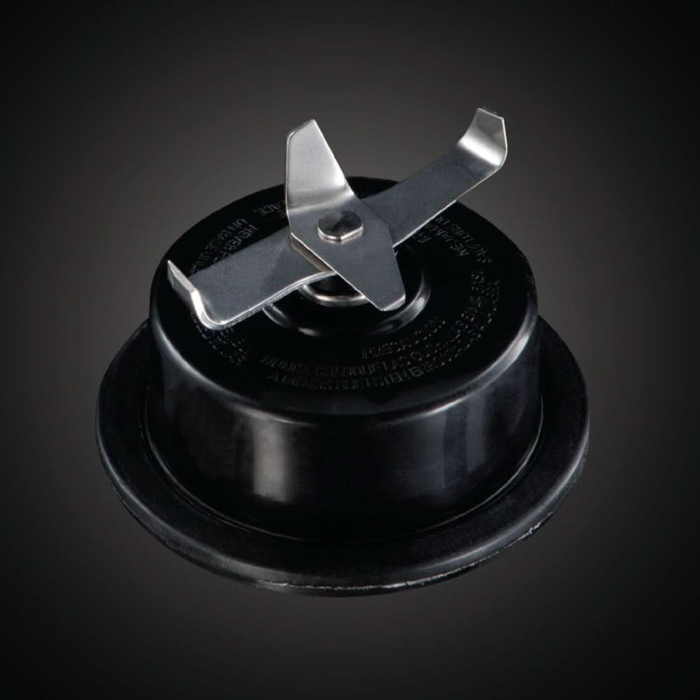 Russell Hobbs Batidora con base 2 en 1 [batidora con vaso de vidrio de 1,5 l y mini batidora de 0,6 l - To-Go-Trinkflasche Inkl. Deckel] Spülmaschinenfest, Función Impuls-/Ice-Crush, Becher BPA Frei, Edelstahl 23821-56 Cocina Naty Shop