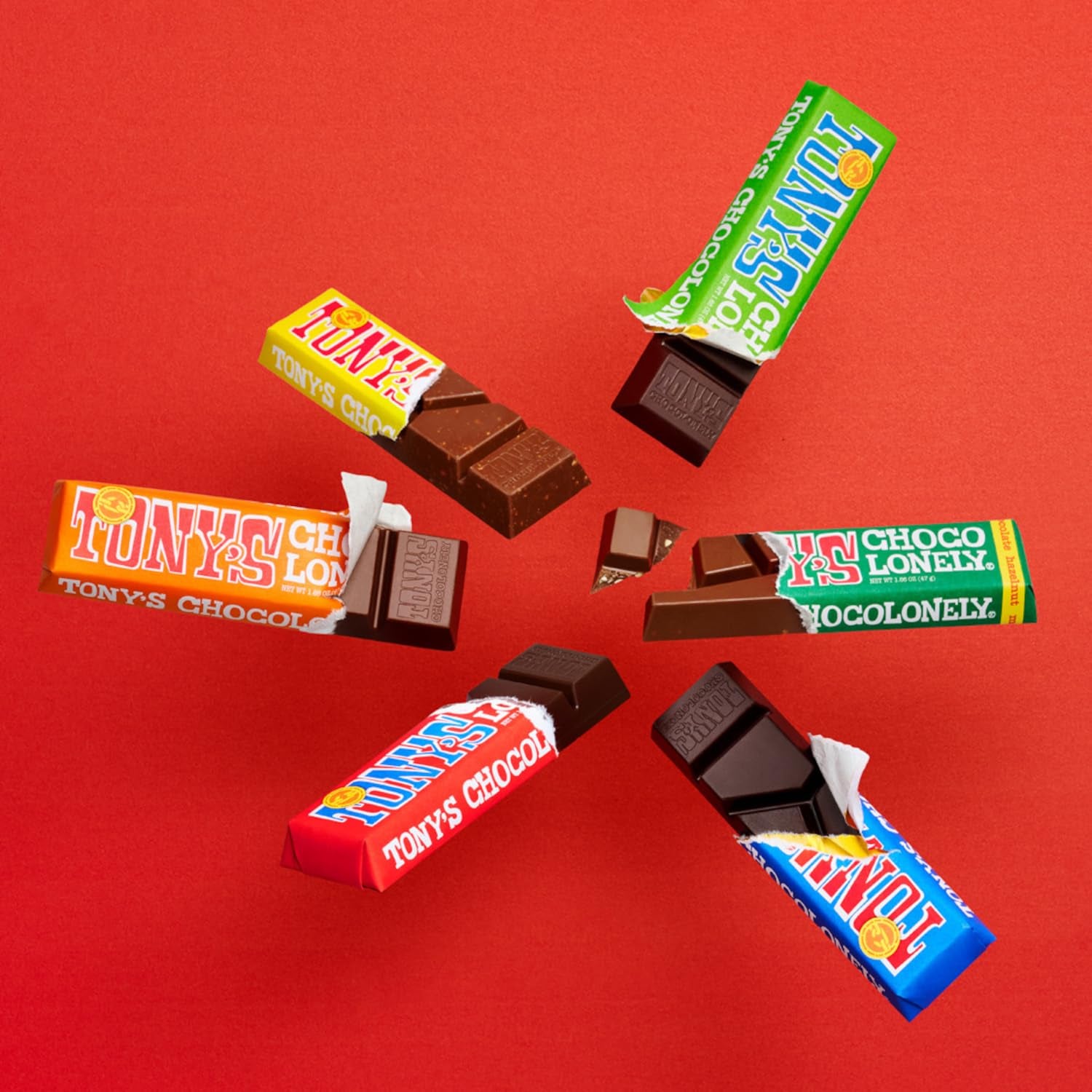 Tony's Chocolonely, chocolate con leche con caramelo y sal marina 47g