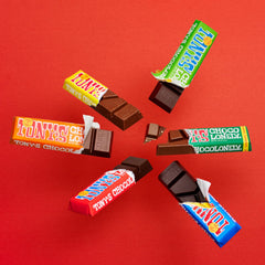 Tony's Chocolonely, chocolate con leche con caramelo y sal marina 47g