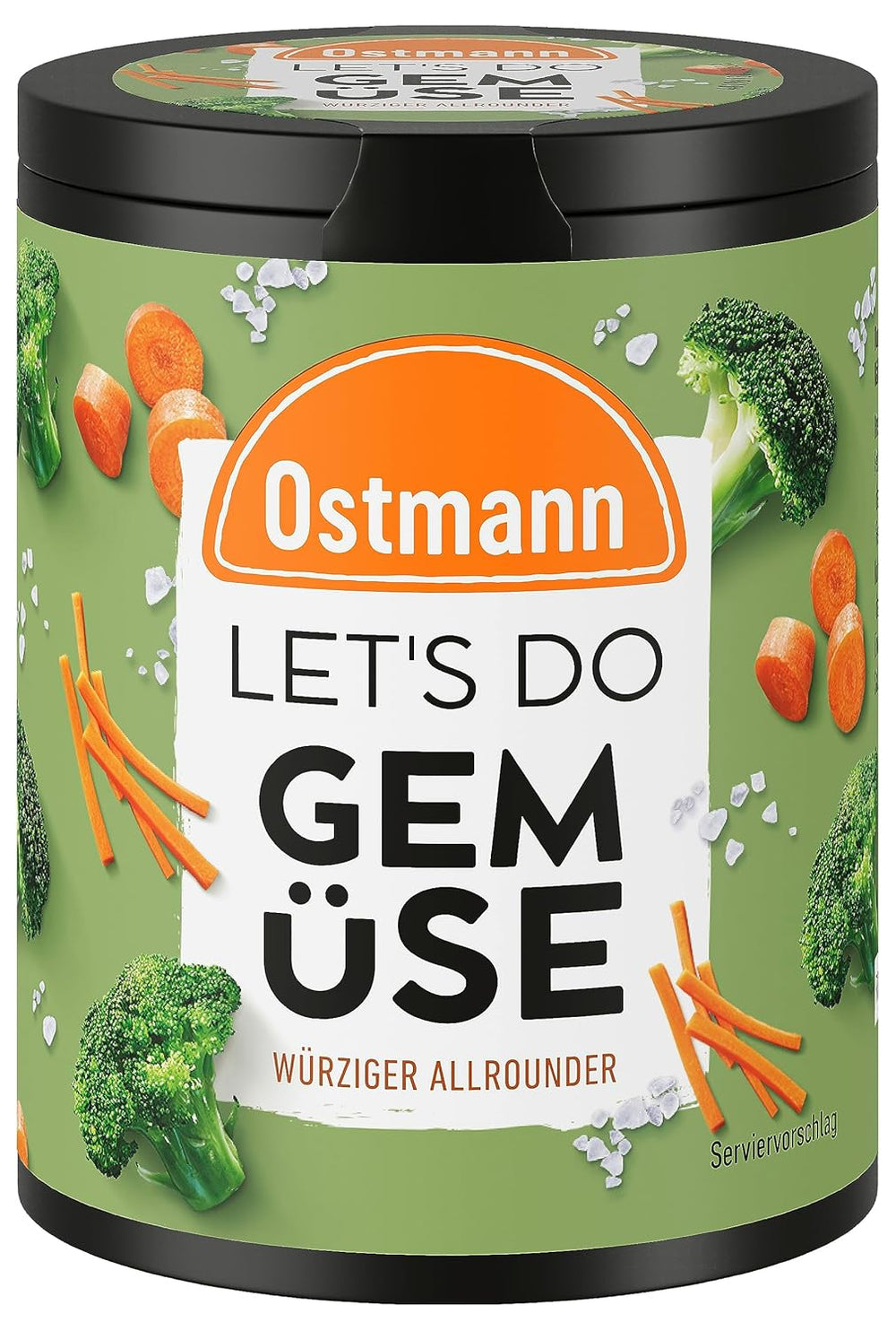 Ostmann Gewürze - Let's Do Fisch Allrounder | Gewürzsalz für Bratfisch, Flammlachs und Meeresfrüchte | Würziger Allrounder con Mostaza, Limón y Eneldo | 85 g en barra de reciclaje Metalldose