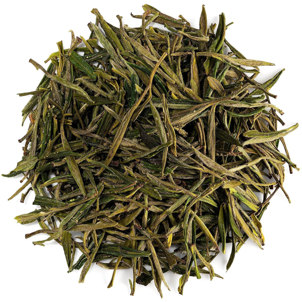 Ceai verde Mao Feng Huangshan - Ceai chinezesc renumit din Huang Shang - Maofeng Yellow Mountains Frunze de ceai verde China Ceai Mao Feng Ceai verde organic Ceai verde chinezesc Ceai verde