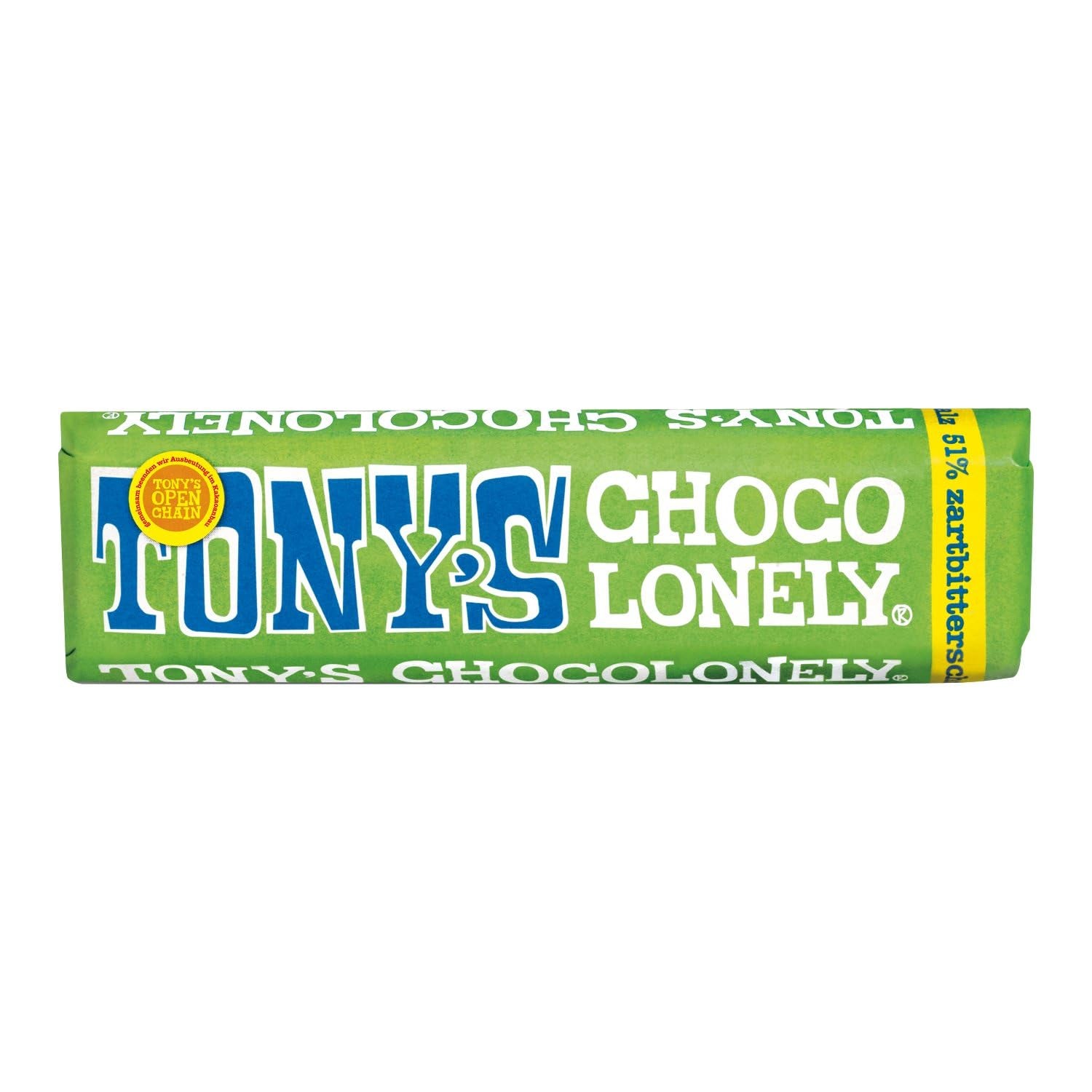 Tony's Chocolonely, chocolate con leche con caramelo y sal marina 47g