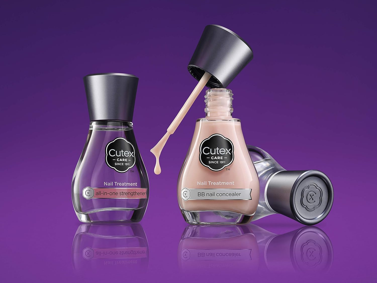 BB Nail Corrector e iluminador Aceite de semilla de grosella negra y polvo de seda 13,6 ml