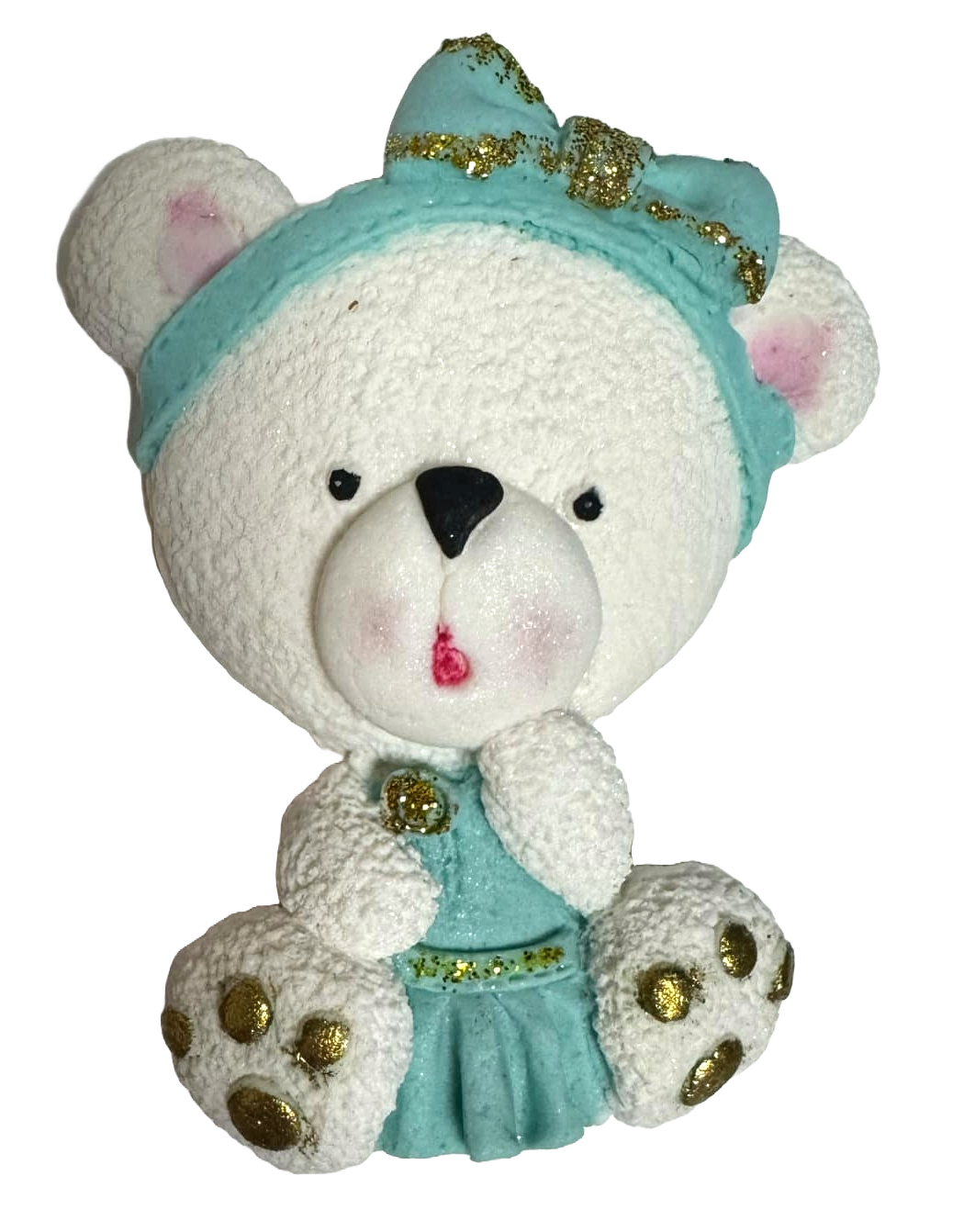 Decoratiune comestibila din pasta de zahar, Ursulet Decoratiuni din Pasta de Zahar Nati Shop