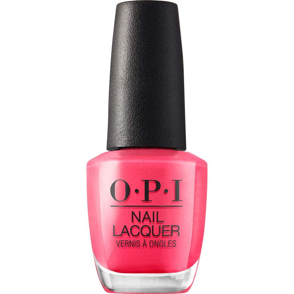 OPI Nail Lacquer Pink Shades - Esmalte de uñas de secado rápido, resistente a las astillas y de larga duración - dura hasta 7 días - con cepillo ProWide extra ancho