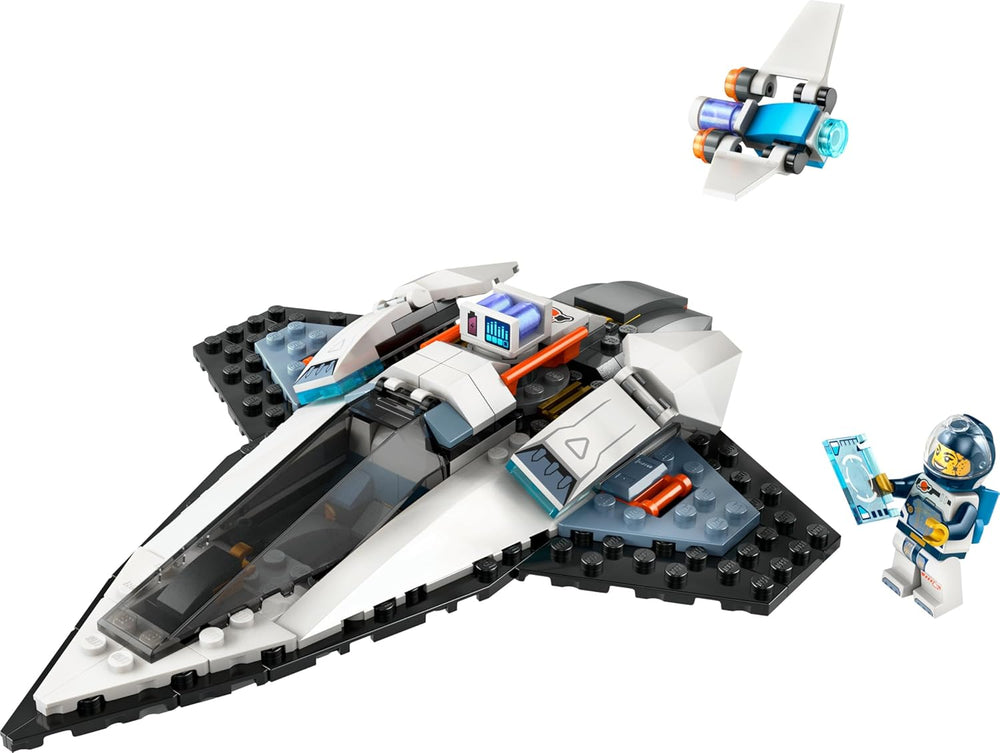 LEGO City Raumschiff, Weltraum-Spielzeug mit Space Shuttle para niños de 6 años, set con figura de astronauta 60430