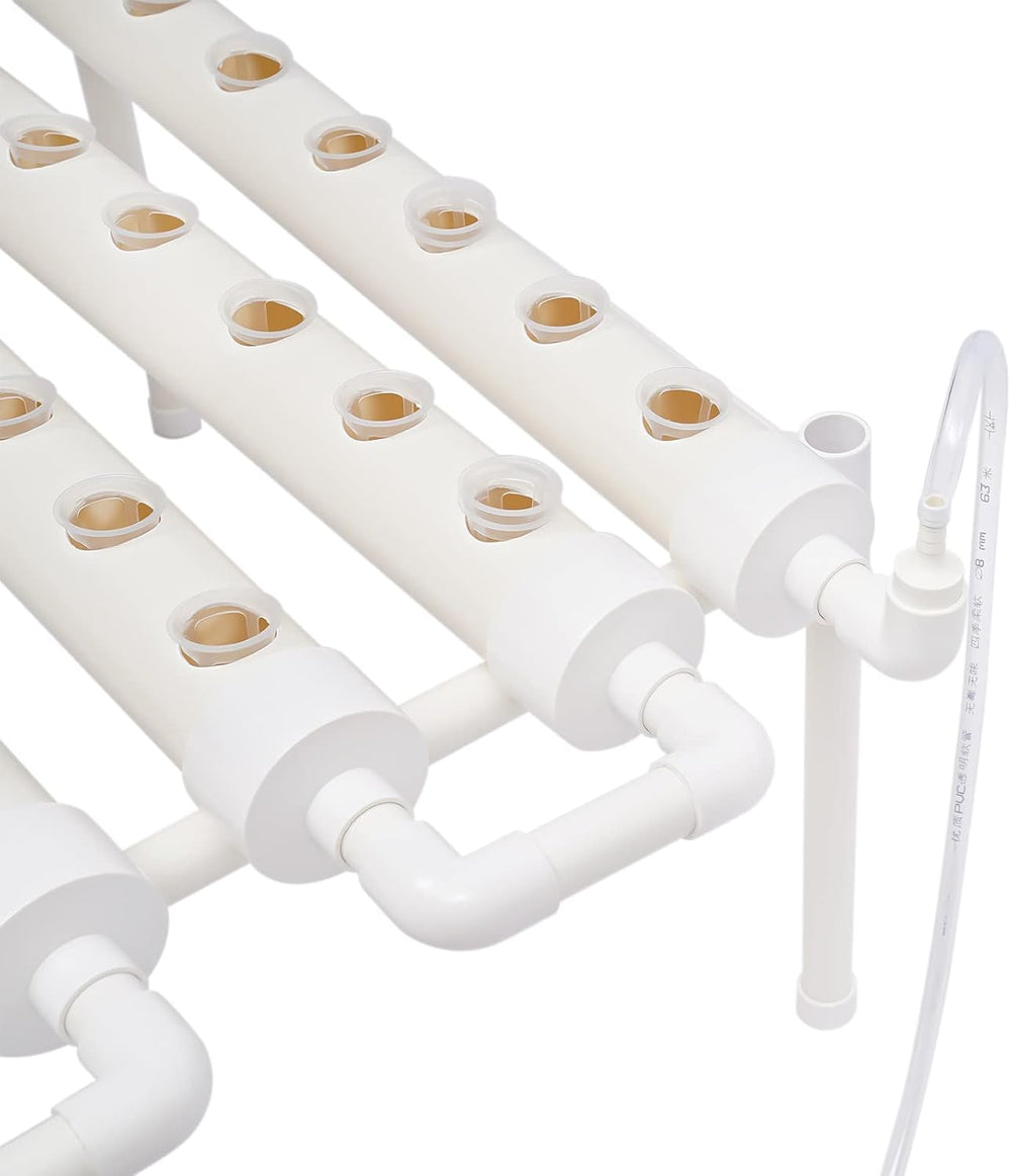 Hydroponische Systeme Grow Set Hydrokultur Plant Vegetal Hydroponisches Pflanzen BewäSserung System Garten Kit Herramienta de jardín Pflanze Sites Cultivo hidropónico Hydroponisches Anzuchtsystem 54LöCher 6Rohr