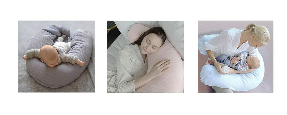 Cojín de lactancia, topo, algodón, 180 g/m² Accesorios Alimentación y Lactancia Tienda Bebe Naty