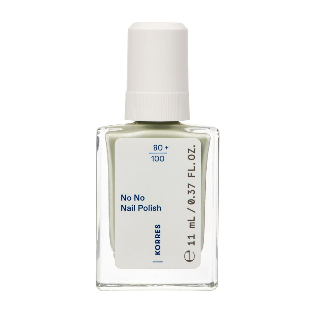 KORRES No No base de esmalte de uñas - base 10% vegana sin liberación, para un color duradero y resistente a las astillas, 11 ml - uñas cuidadas de forma natural, sin sustancias nocivas